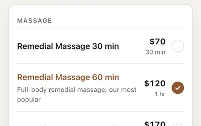 Online booking