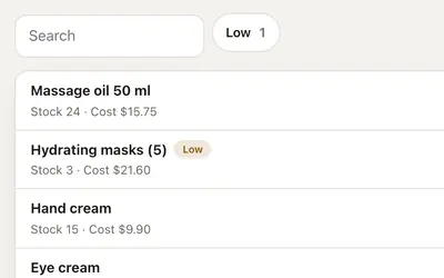Retail and stock